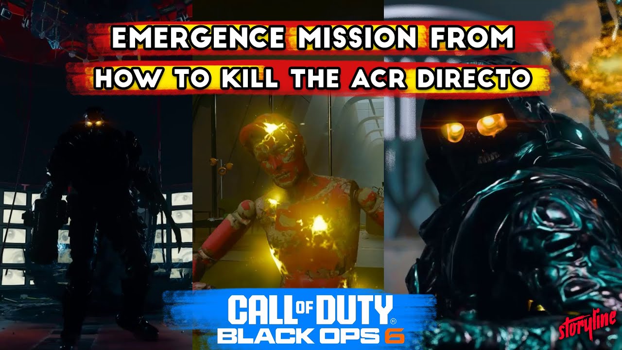 Call of Duty BO6: ACR Director Kill & Keycard Location (Emergence)