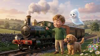 🚂 The Little Train That Lost Its Way | Grandpa’s Magic Storybook | Kids Bedtime Story