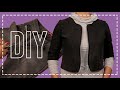 Como TRANSFORMAR CALÇA em JAQUETA JEANS | Transform pants into a jacket