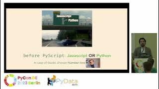 Valerio Maggio:  Actionable Machine Learning in the Browser with PyScript