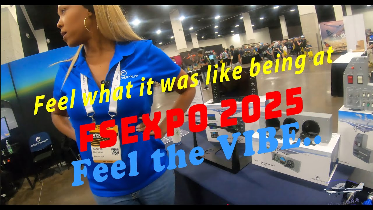 FSExpo 2025 | A Flight Simmer's Hardware Mecca | Exhibit Hall Walk Through