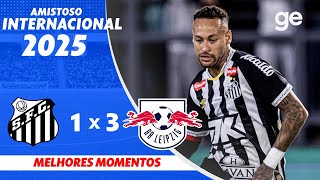 Thumbnail for SANTOS 1 X 3 RB LEIPZIG | MELHORES MOMENTOS | AMISTOSO INTERNACIONAL 2025 | ge.globo