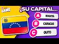 🌍 ¿Puedes adivinar la capital solo viendo la bandera? | 🌍 Trivia de banderas y capitales del mundo