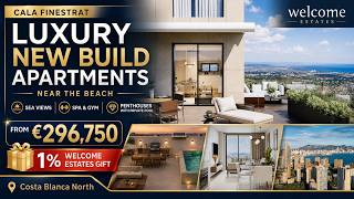 New Build apartments and penthouses in Cala Finestrat Close to the Beach🇪🇸