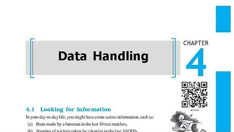 Class 8th chapter 4 data handling (introduction) #yt #education #viral #youtube