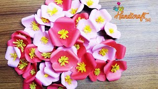 Easy and beautiful paper flower making | DIY paper flower craft | Paper flowers | Handicraft