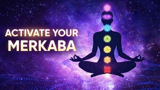 Activate Your Merkaba ✨ 9 Chakra Healing Meditation | Cleanse, Align & Invoke Archangels 🌀