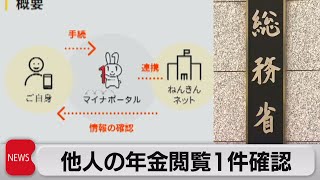 マイナポータルで他人の年金情報閲覧トラブル　年金情報を誤ってひもづけ（2023年6月12日）