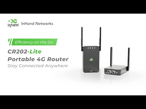 [NEW] CR202-Lite Portable 4G Router | Stay Connected Anywhere - video from InHand