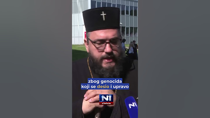 "Dolazim da u ime vjernika Crnogorske pravoslavne crkve, u ime Crnogoraca izrazimo žalost..."