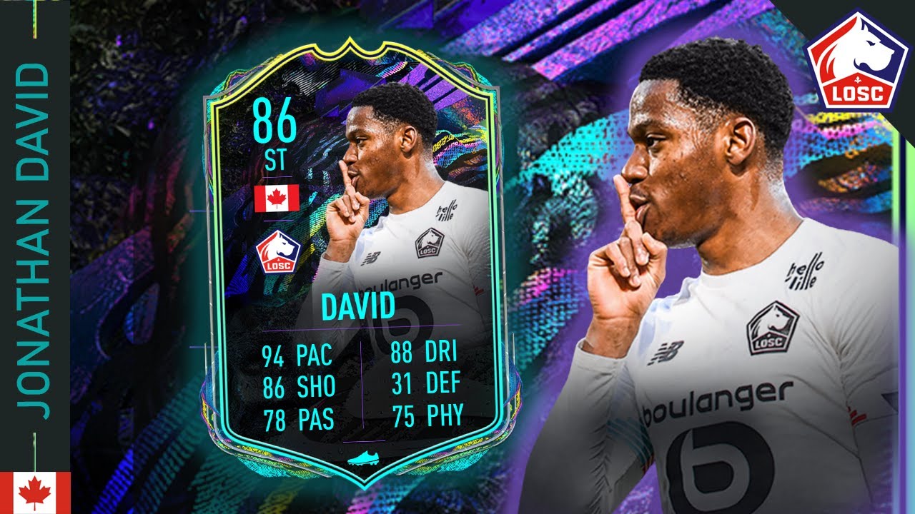 THE CHEAP MBAPPE!! 86 FUTURE STARS JONATHAN DAVID PLAYER REVIEW!! FIFA 21 ULTIMATE TEAM!!