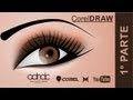 CorelDRAW, Realiza un ojo con las herramientas, malla y bezier. 1/2 @ADNDC @adanjp