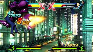 Ultimate Marvel vs Capcom 3: Nova VS Phoenix Wright