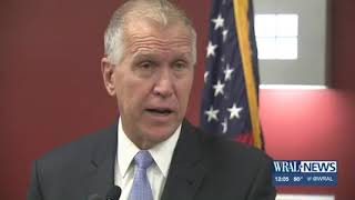 WRAL: Senator Tillis Visits Fort Bragg