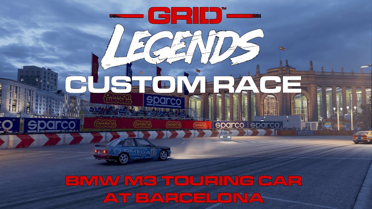 GRID Legends Custom Race: BMW M3 Touring Car At Barcelona