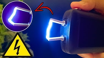 INSANE 400kV Stun Gun | DIY High Voltage Transformer from 3.7V!