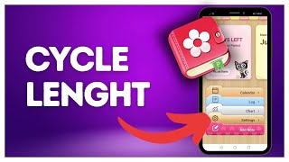 How to set the cycle length on Period Calendar? screenshot 4