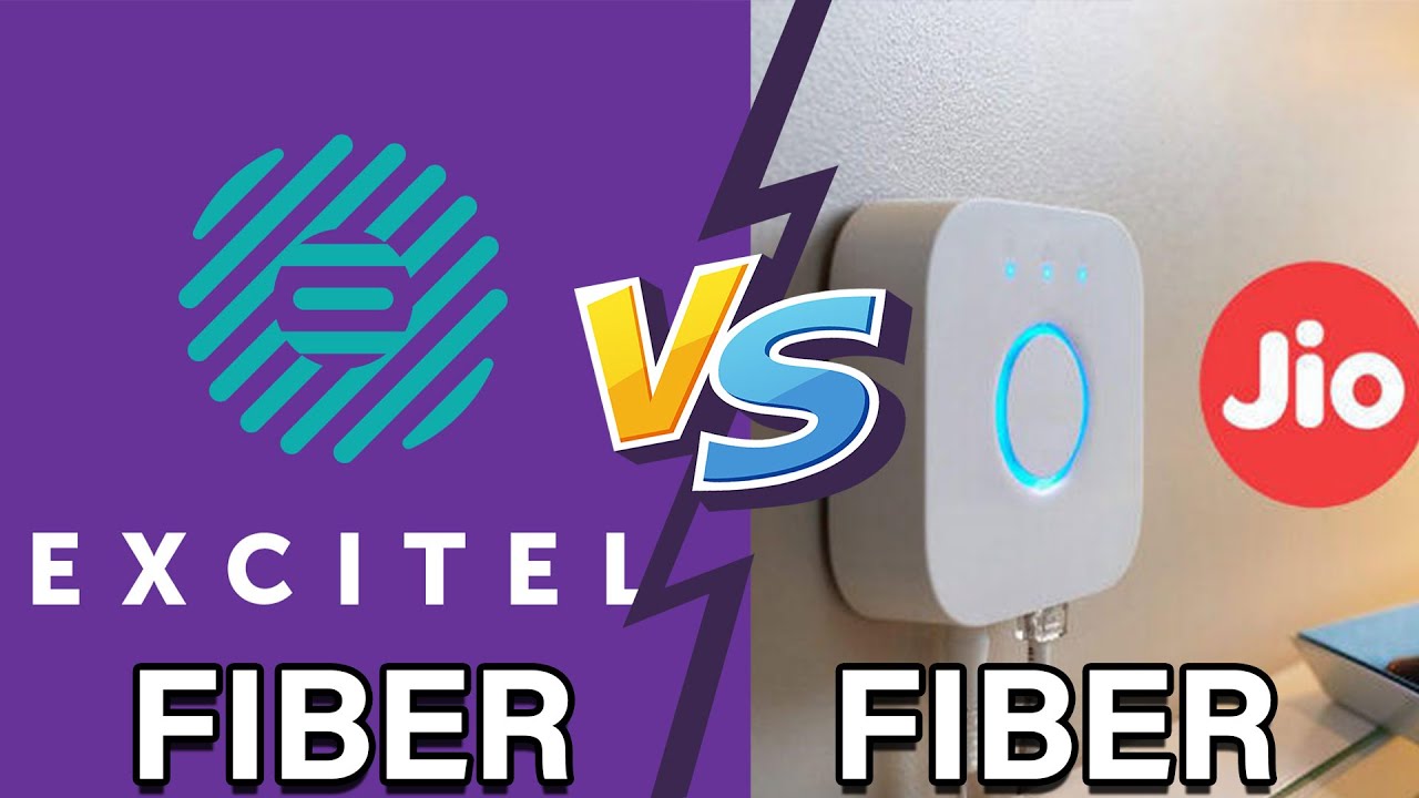 Jio GigaFiber VS Excitel Fiber | 100Mbps Speed just at ₹436 | Which is Better?