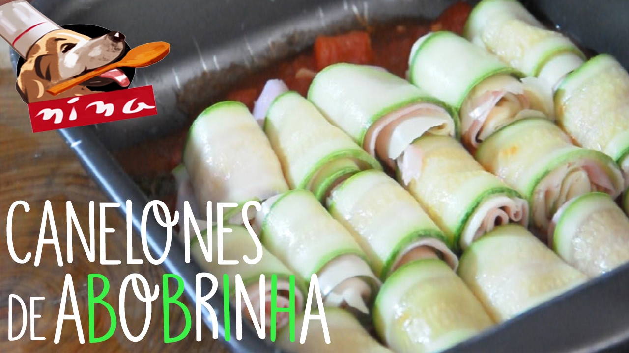 CANELONES DE ABOBRINHA COZINHA DA NINA #57