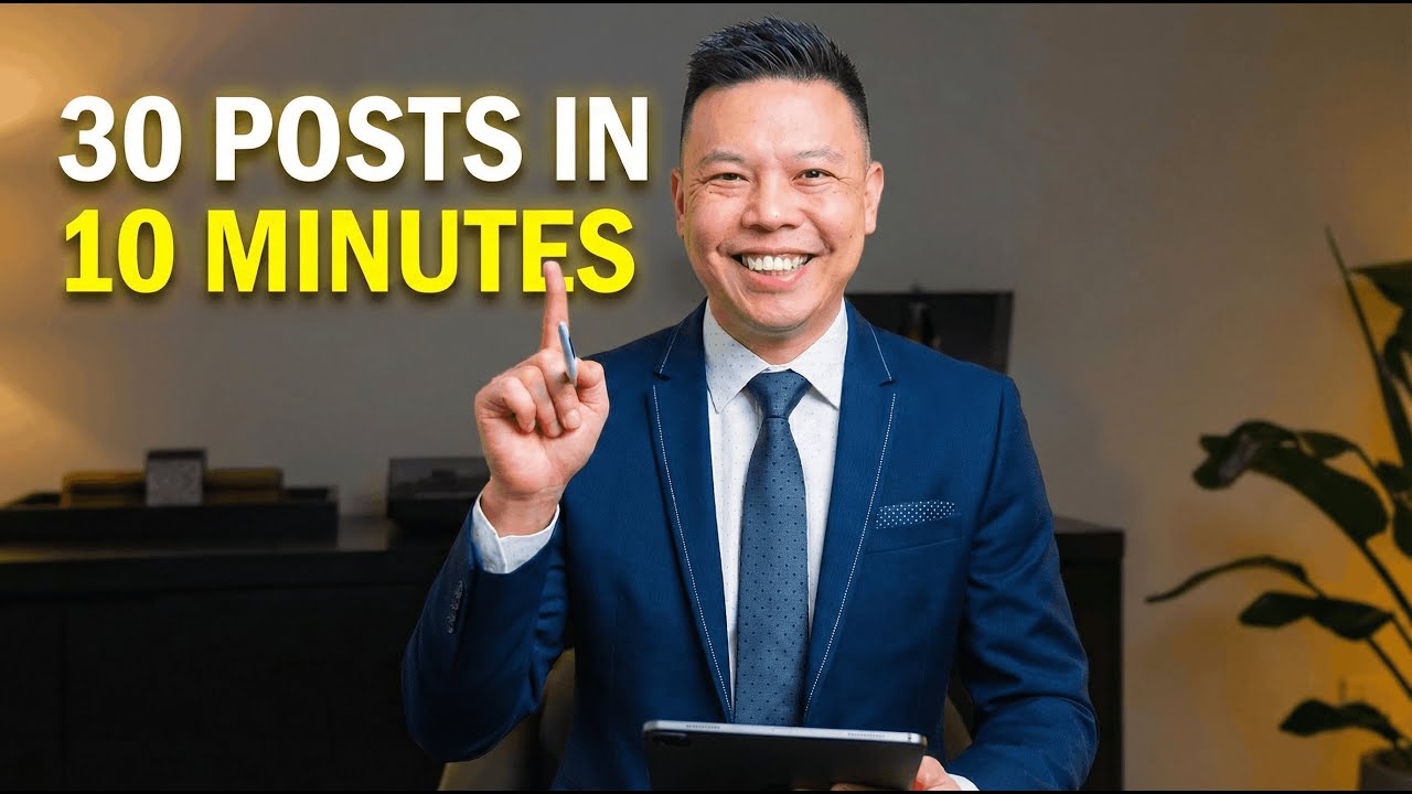 How to Make 30 Days of Social Media Posts in 10 Mins with Canva and ChatGPT (Simple Method)