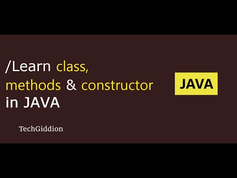 [Java-T3]Learn class, methods & constructor in java ? #java #eclipse #hindi #windows11