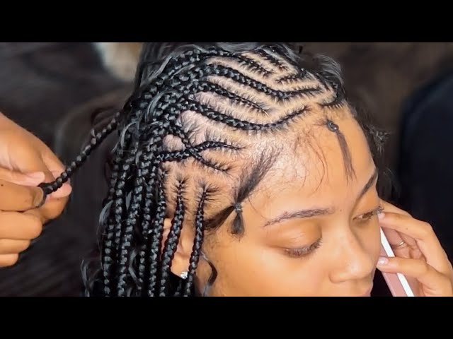 Trendy Boho Tetris Fulani Braids Tutorial, *BEGINNER FRIENDLY*