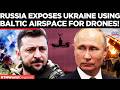 RUSSIA'S ULTIMATUM: "Not Outer Space" Moscow Mocks NATO Over Ukrainian Drone Flight Paths