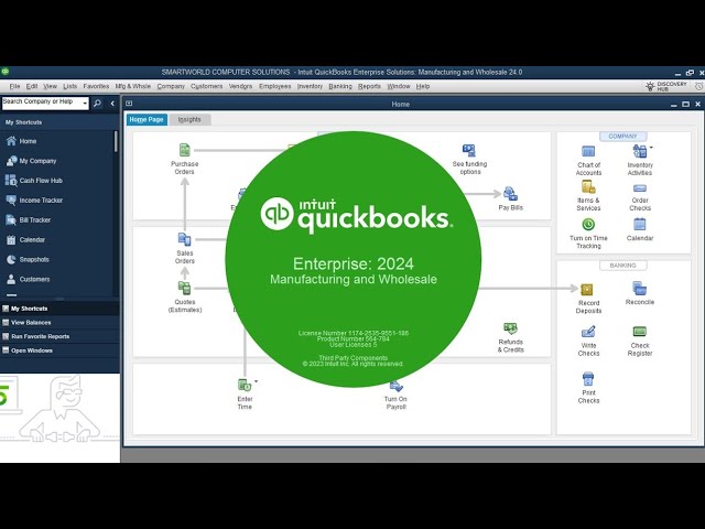 Quickbooks Enterprise 2024 With a Genuine 5 Users License Ke