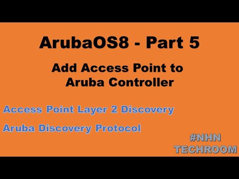 HPE ArubaOS8 Part 5 - Add AP to Controller