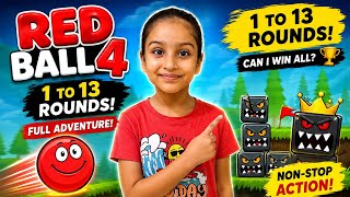 Red Ball 4 Gameplay Walkthrough | Levels 1–13 Full Game | No Commentary | HD Gaming screenshot 4