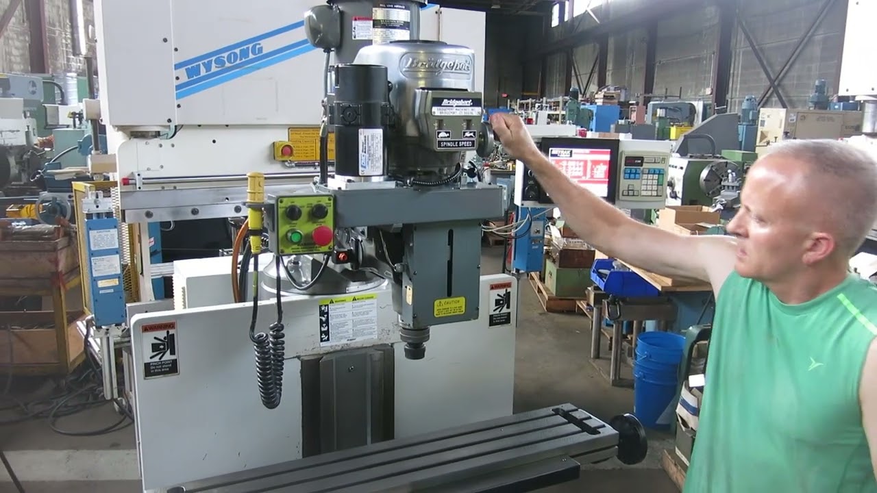 Bridgeport EZ-Trak 3-Axis CNC Milling Machine @ Mullin Machinery