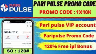 pari pulse | pari pulse app | pari pulse promo code | pari pulse registration #paripulse screenshot 2