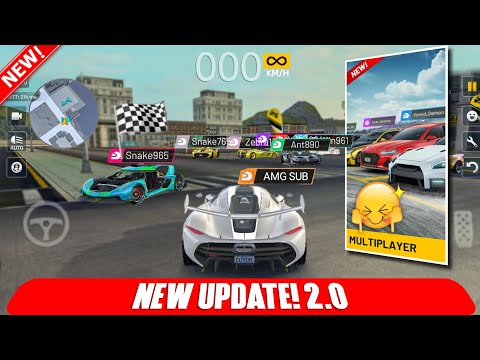 NEW! MULTIPLAYER UPDATE 2.0 || Extreme Car Driving Simulator 😍