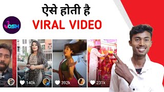 How To Viral Video On Josh App par video viral kaise kare 2023 | josh viral video hashtag