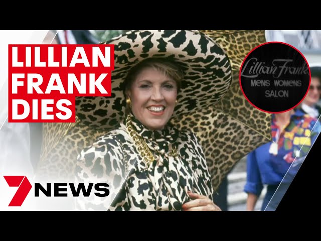 Tributes for Melbourne's original influence Lillian Frank | 7NEWS