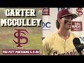 FSU Baseball | Carter McCulley postgame press conference 5-3-26 | Florida State Pitt | Warchant TV