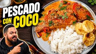 Dominican Pescado con Coco — Whole Red Snapper in Coconut Sauce
