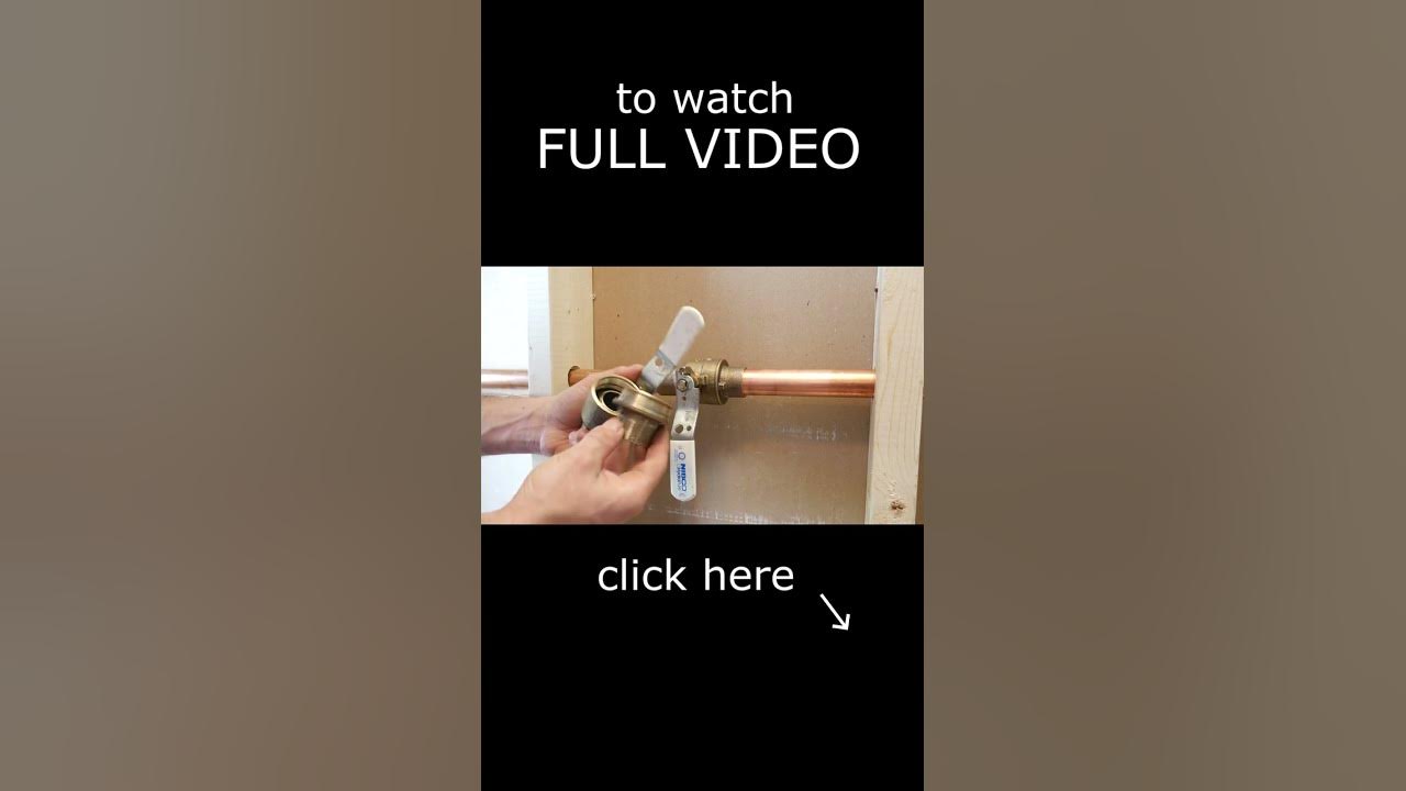 Should you open or close a valve when soldering it? (Full vid in