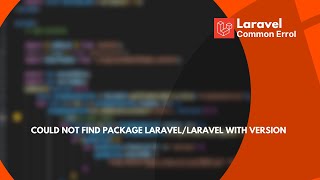 Laravel Common Error : Composer Could not Find a composer.json file