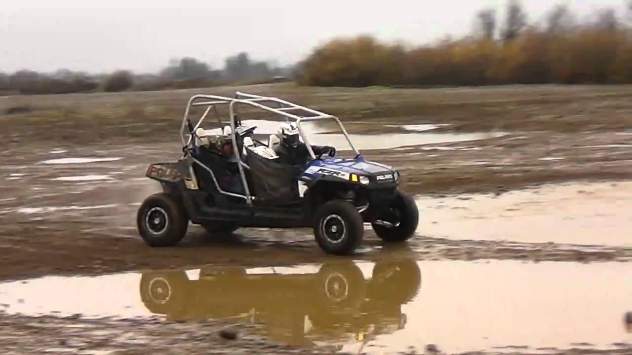 Polaris 4-Seat RZR and the White City Ponds