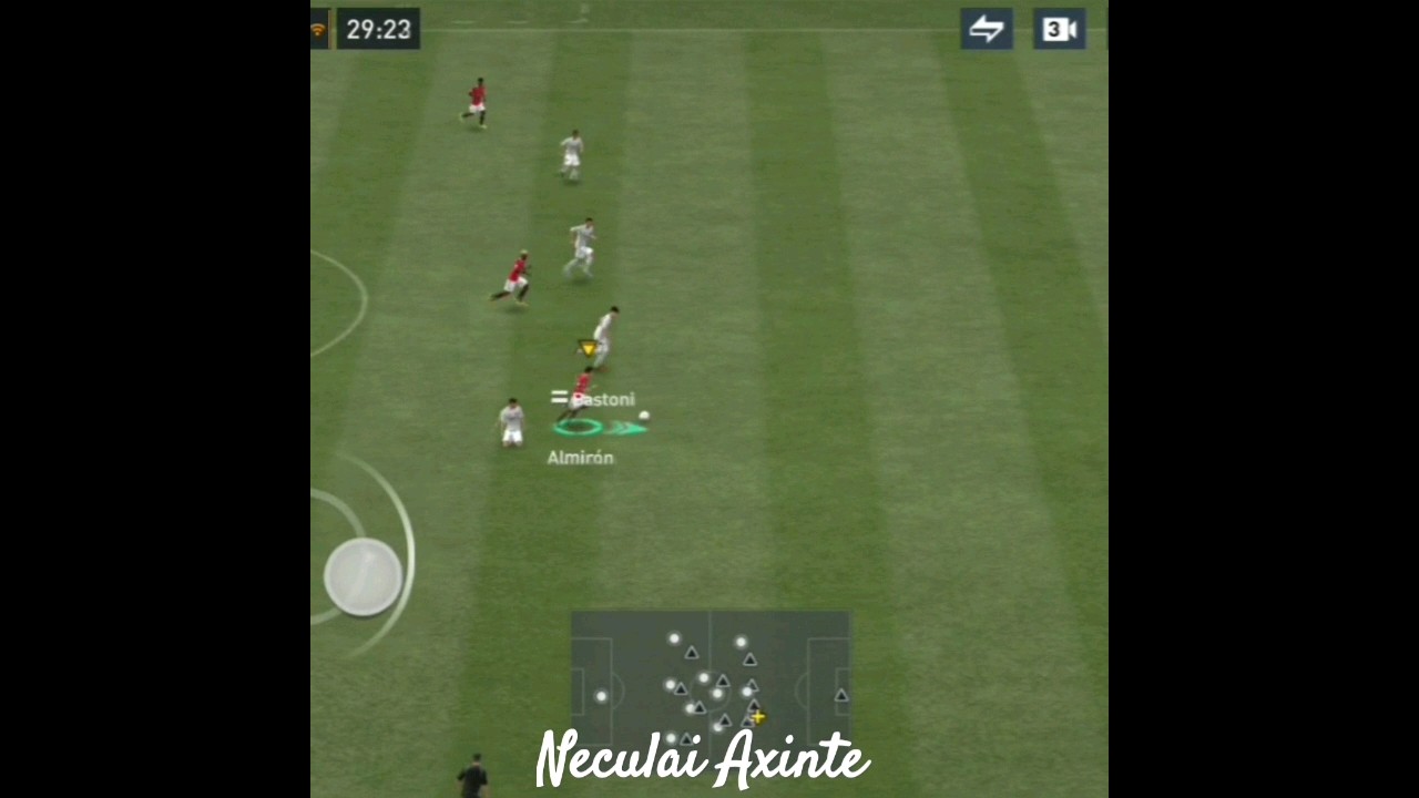 112 Almiron destroying Hernandez(idk what to edit so I ll make some fifa mobile vids)  