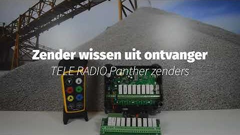 How to delete a transmitter from a receiver