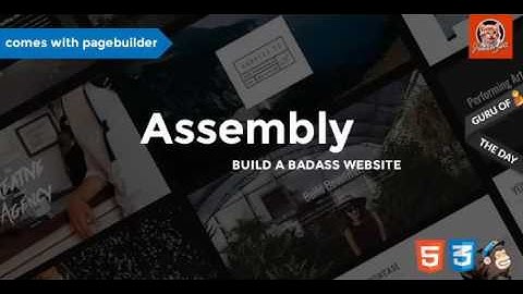 Assembly - Multipurpose Theme with Page Builder | Themeforest Website Templates and Themes