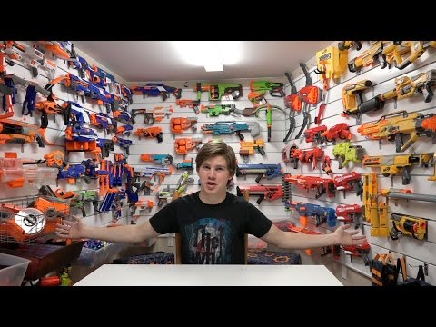 Top 5 Ways to Store Nerf Guns!!!