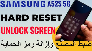Samsung Galaxy A52s 5G Hard Reset  SM A528B Forgotten Password Pattern Pin Remove Screen Lock 2022