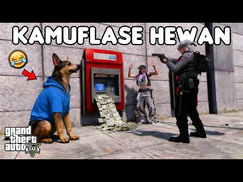 RAMPOK PENJEBAKAN PAKE KEKUATAN HEWAN - GTA 5 ROLEPLAY thumbnail