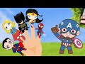 Finger Family Superheros | Kids Songs and Nursery Rhymes