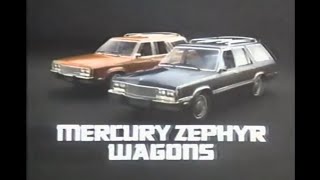 Match Highlights '78 Mercury Zephyr Wagons Commercial (1977)