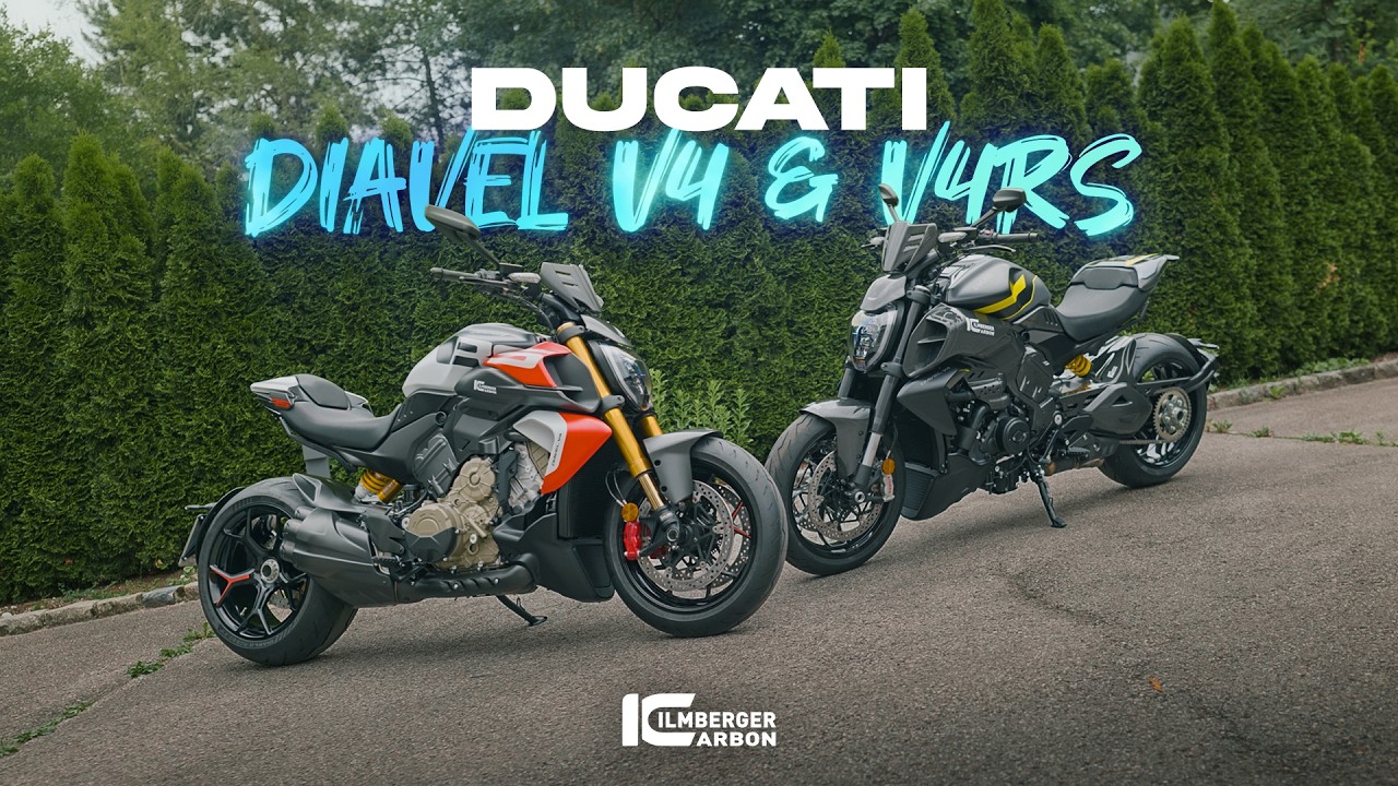 新商品紹介】Ducati Diavel V4 & V4 RS用 Ilmberger Carbonパーツ ハイ