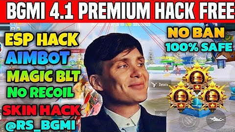 BGMI HACK 4.1 | BGMI 4.1 MOD APK | BGMI ESP HACK | BGMI NEW HACK TODAY | HOW TO HACK BGMI HACK 